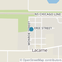 Map location of 5620 W Erie St, Lacarne OH 43439