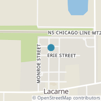 Map location of 5585 W Erie St, Lacarne OH 43439