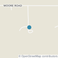Map location of 1306 Moore Rd, Orwell OH 44076