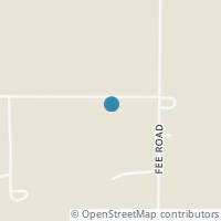 Map location of 1174 Moore Rd, Orwell OH 44076