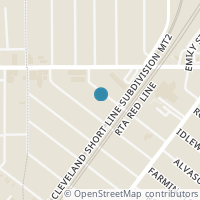 Map location of 1676 Lockwood Ave, East Cleveland OH 44112