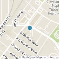 Map location of 13464 Euclid Ave, East Cleveland OH 44112