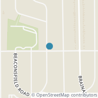 Map location of 1323 Haverston Rd, Cleveland OH 44124