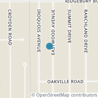 Map location of 1208 Eastwood Ave, Mayfield Heights OH 44124