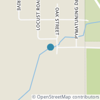 Map location of 8165 Oak St, Williamsfield OH 44093