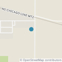 Map location of 14420 W Court St, Rocky Ridge OH 43458