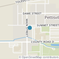Map location of 162 Main St, Pettisville OH 43553