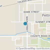 Map location of 173 Main St, Pettisville OH 43553