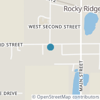 Map location of 14642 W 3Rd St, Rocky Ridge OH 43458