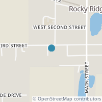 Map location of 14664 W 3Rd St, Rocky Ridge OH 43458