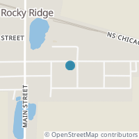 Map location of 14360 W 3Rd St, Rocky Ridge OH 43458