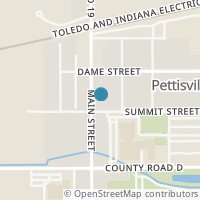 Map location of 242 Main St, Pettisville OH 43553