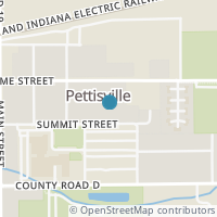 Map location of 443 E Summit St, Pettisville OH 43553