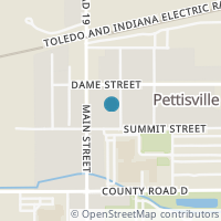 Map location of 253 Chestnut St, Pettisville OH 43553