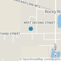 Map location of 14665 W 3Rd St, Rocky Ridge OH 43458