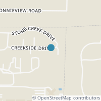 Map location of 436 Creekside Dr, Mayfield Hts OH 44143