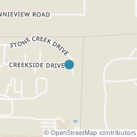 Map location of 442 Creekside Dr, Mayfield Hts OH 44143