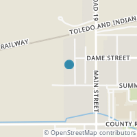 Map location of 253 German St, Pettisville OH 43553