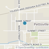 Map location of 273 Chestnut St, Pettisville OH 43553