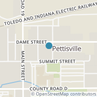 Map location of 263 Maple Ave, Pettisville OH 43553
