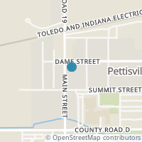 Map location of 272 Main St, Pettisville OH 43553