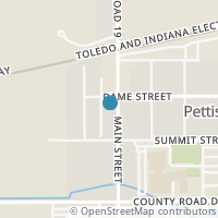 Map location of 273 Main St, Pettisville OH 43553