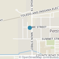Map location of 283 Main St, Pettisville OH 43553