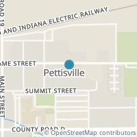 Map location of 452 E Dame St, Pettisville OH 43553