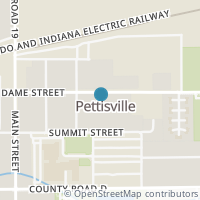 Map location of 422 E Dame St, Pettisville OH 43553