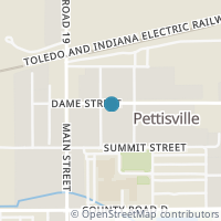 Map location of 292 Chestnut St, Pettisville OH 43553