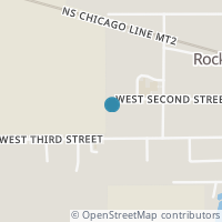 Map location of 14754 W 2Nd St, Rocky Ridge OH 43458