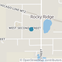 Map location of 14572 W 2Nd St, Rocky Ridge OH 43458