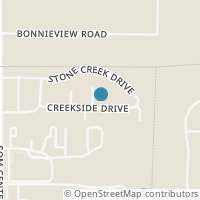 Map location of 431 Creekside Dr, Mayfield Hts OH 44143