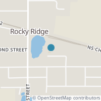 Map location of 14421 George St, Rocky Ridge OH 43458