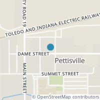Map location of 273 Dame St, Pettisville OH 43553