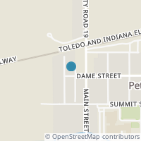 Map location of 162 Dame St, Pettisville OH 43553