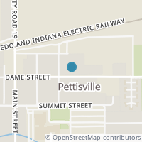 Map location of 393 E Dame St, Pettisville OH 43553