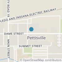 Map location of 363 E Dame St, Pettisville OH 43553