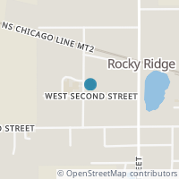Map location of 14623 W 2Nd St, Rocky Ridge OH 43458