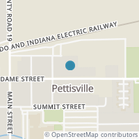 Map location of 423 E Dame St, Pettisville OH 43553