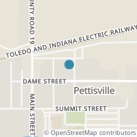 Map location of 361 Maple Ave, Pettisville OH 43553