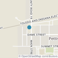 Map location of 353 Main St, Pettisville OH 43553