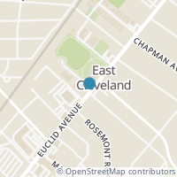 Map location of 14631 Euclid Ave, East Cleveland OH 44112