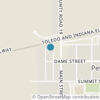 Map location of 352 German St, Pettisville OH 43553