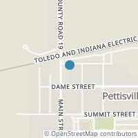 Map location of 152 Front St, Pettisville OH 43553
