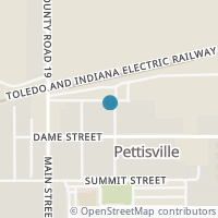 Map location of 292 Front St, Pettisville OH 43553