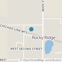 Map location of 14588 W 1St St, Rocky Ridge OH 43458