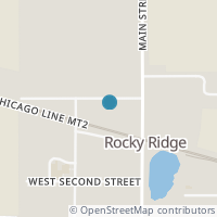 Map location of 14580 W 1St St, Rocky Ridge OH 43458