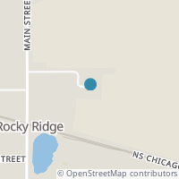 Map location of 14288 Condid St, Rocky Ridge OH 43458