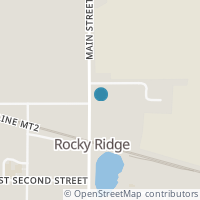 Map location of 1263 Main St, Rocky Ridge OH 43458